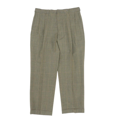 Brown Houndstooth Dress Pants
