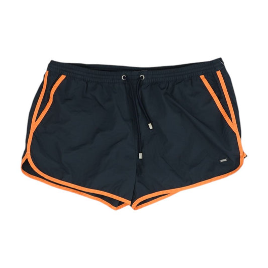 Navy Solid Swim Shorts