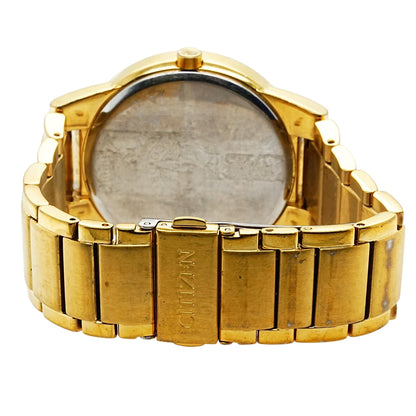 Gold-Tone Stainless Steel Watch
