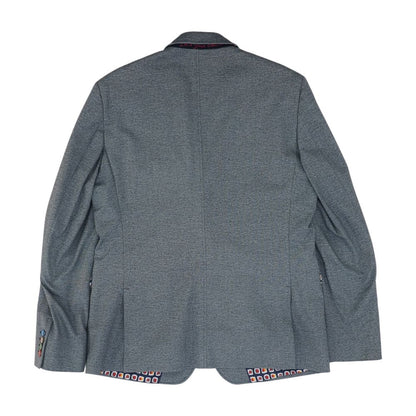Gray Solid Sport Coat