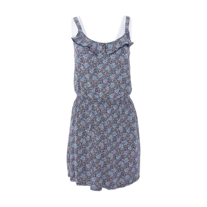 Navy Floral Mini Dress