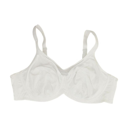 White Solid Bra