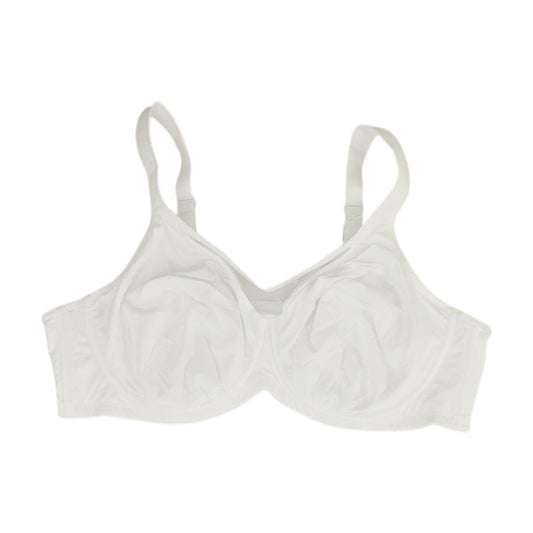 White Solid Bra