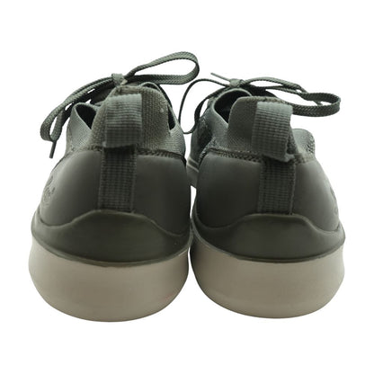 Gray Lace Up Casual Shoes