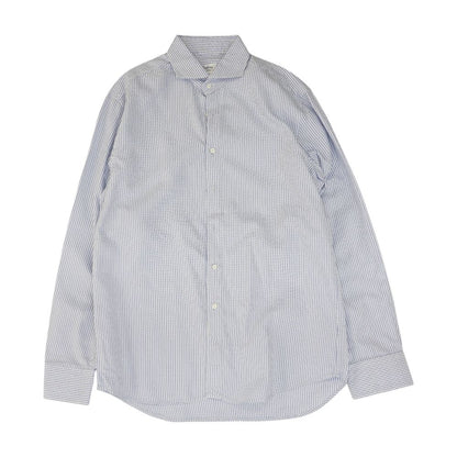Blue Misc Long Sleeve Button Down