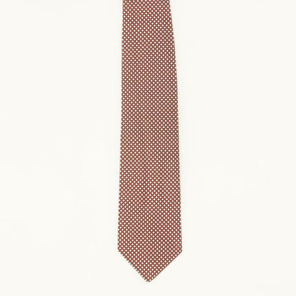 Red Check Neck Tie