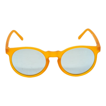 Yellow Freshly Baked Man Buns Round Sunglasses