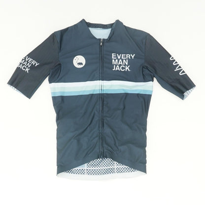 Navy Cycling Full Zip Jacket