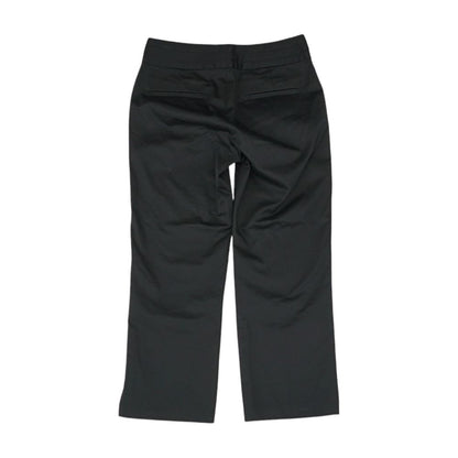 Black Solid Pants