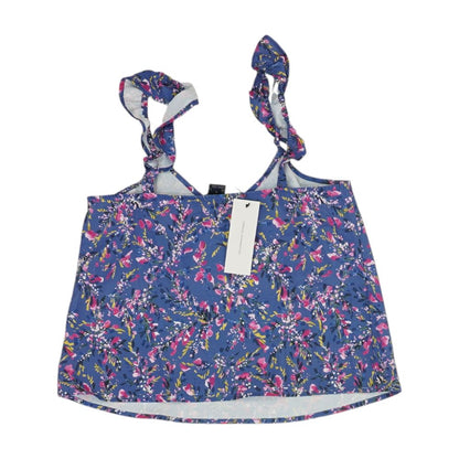 Multi Floral Cropped Blouse