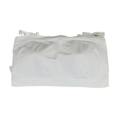 White Plus Solid Bra