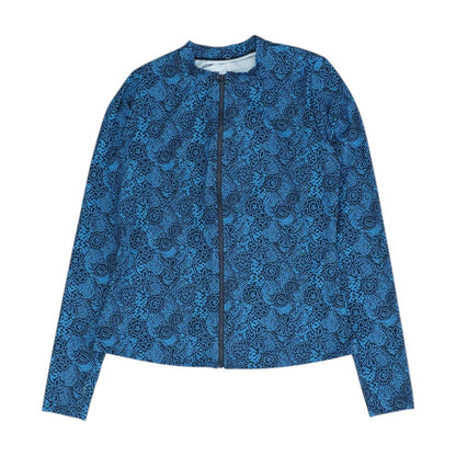 Blue Floral Active Jacket