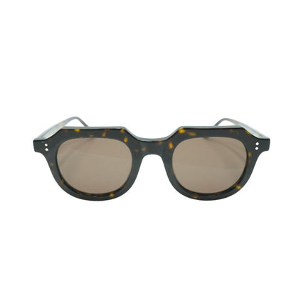 Tortoise Atlas Round Sunglasses