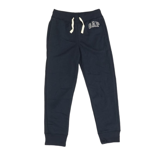 Navy Solid Joggers Pants