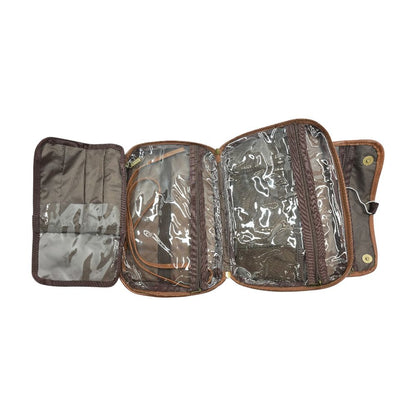 Brown Toiletry Bag