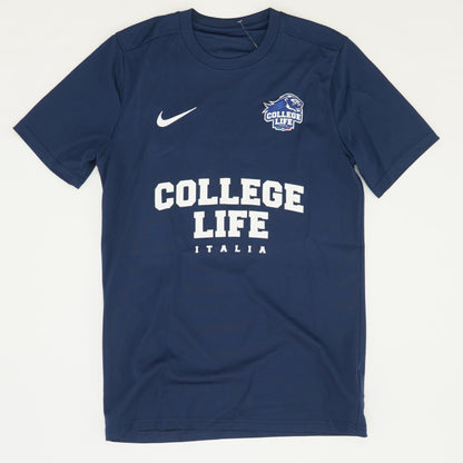 Navy Solid Active T-Shirt
