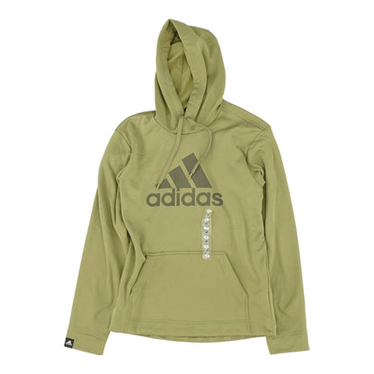 Olive Solid Hoodie Pullover