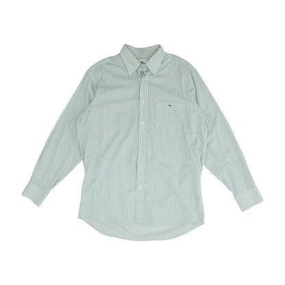 Blue Check Long Sleeve Button Down
