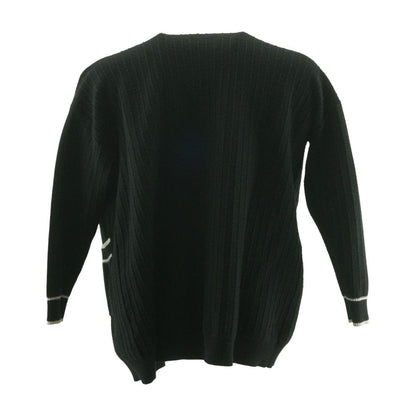 Black Cardigan Sweater