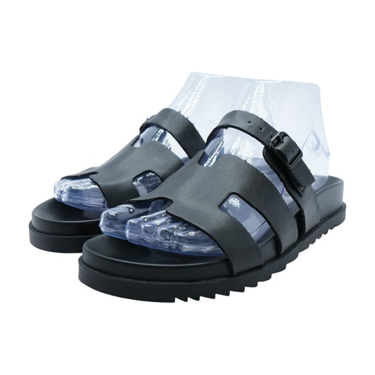 Black Casual Slide Sandals