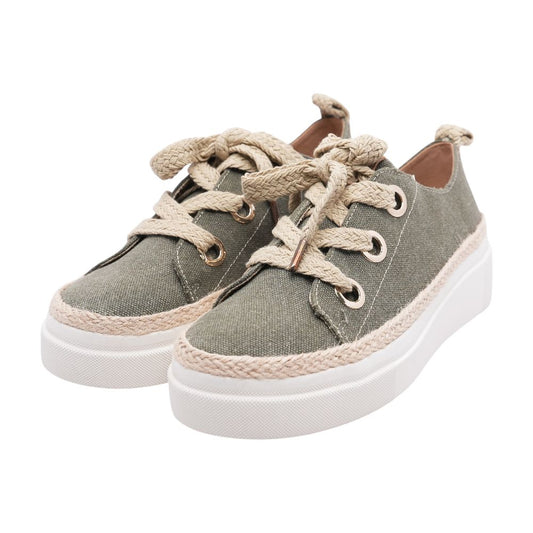 Holland Olive Low Top Athletic Shoes