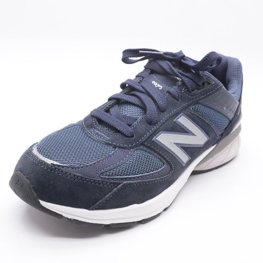 990 V5 Navy Low Top Athletic Shoes