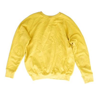 Yellow Solid Love Classic Sweatshirt