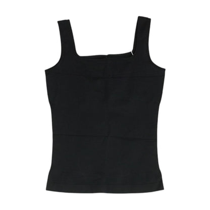 Black Solid Shapewear Tank