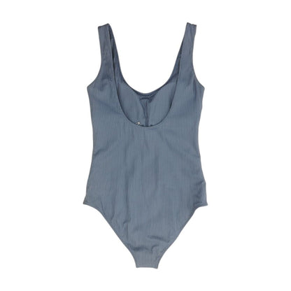 Blue Solid One-Piece