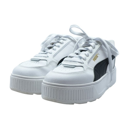 Karmen Rebelle Platform White Low Top Athletic Shoes