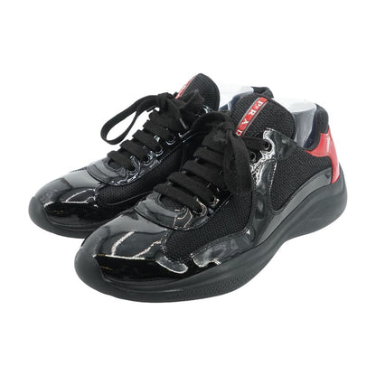 Anthracite & Red America's Cup Sneakers