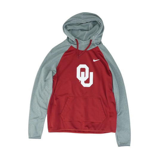 Red Oklahoma Sooners Hoodie Pullover