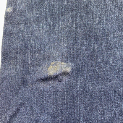 Indigo High Rise Straight Leg Jeans