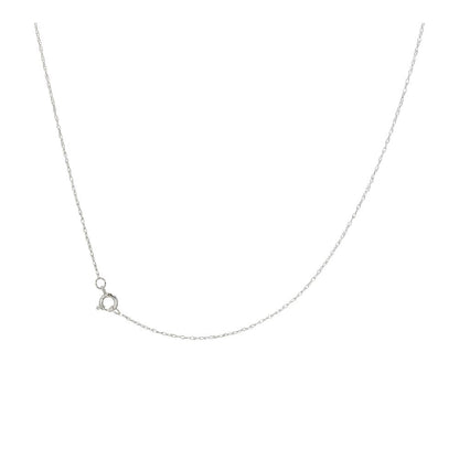 14K White Gold Pear Shaped Garnet With Diamond Halo Pendant Necklace