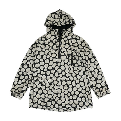 Beige Graphic 1/4 Zip Pullover