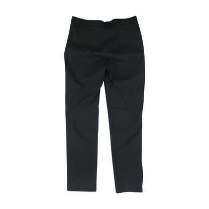 Black Solid Cargo Pants