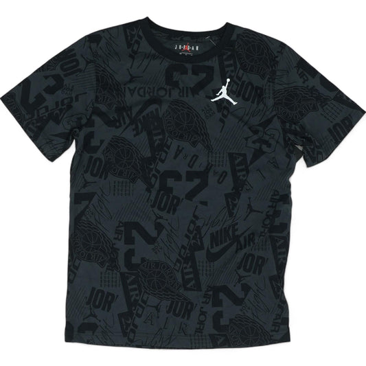 Charcoal Graphic Crewneck T-Shirt