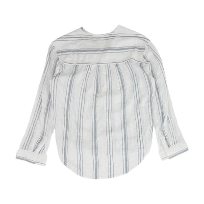 White Striped Button Down