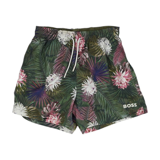 Green Tropical Swim Shorts