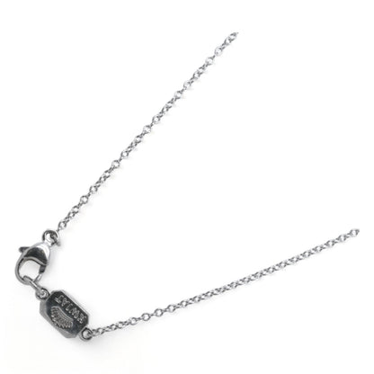 Platinum Tiara Cut Solitaire Diamond Pendant Necklace