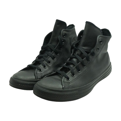 High Top leather Black High Top Athletic Shoes