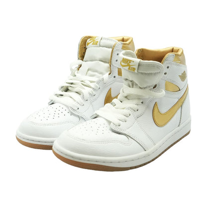 Jordan 1 Retro High OG White High Top Athletic Shoes