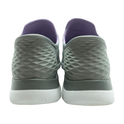 Dazzling Haze Gray Slip On Athletic Shoes
