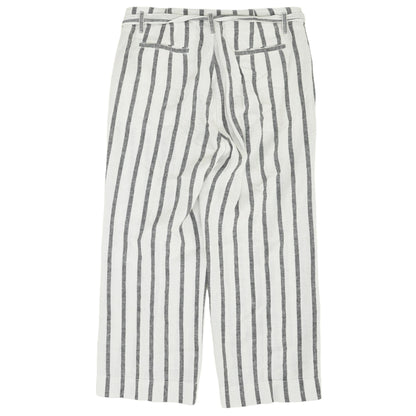 White Striped Pants