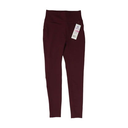Maroon Active Leggings