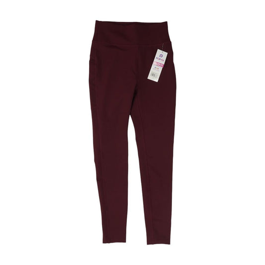 Maroon Active Leggings