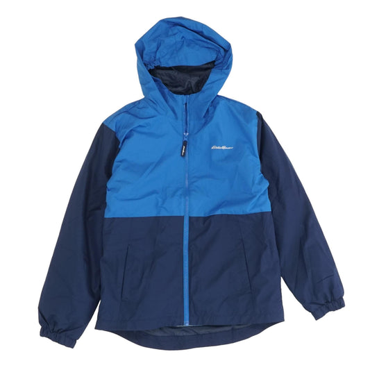 Blue Color Block Lightweight Jacket