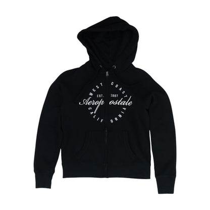 Black Graphic Hoodie
