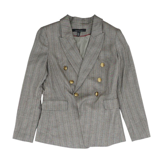 Brown Striped Blazer