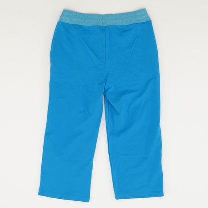 Blue Solid Sweatpants Pants